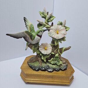 Vtg '93 A Summit Collection Exclusive Humming Bird Moon Light Sonata Music Box
